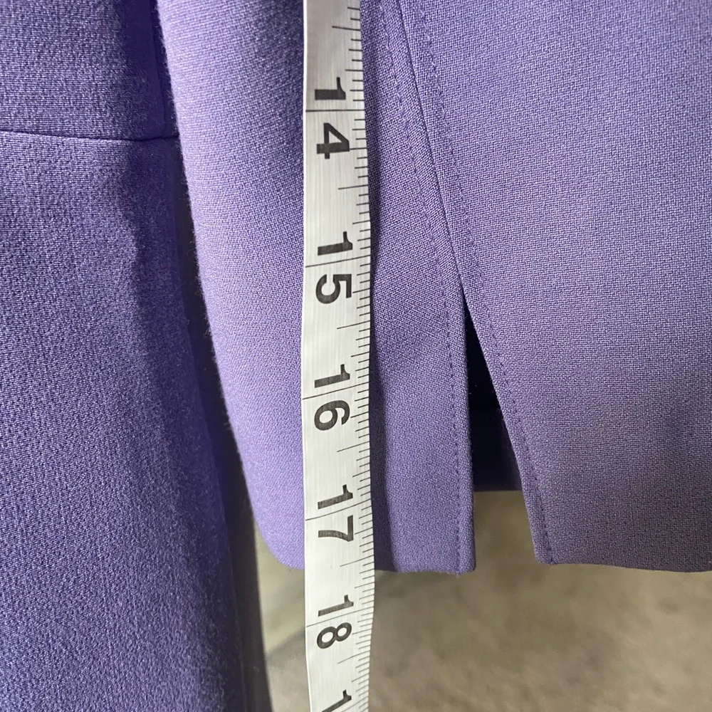 White House Black Market Purple Lilac Dress - Picture 5 of 12